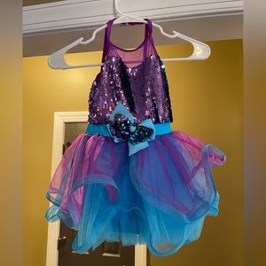 Weissman - Purple /Teal Dance Costume